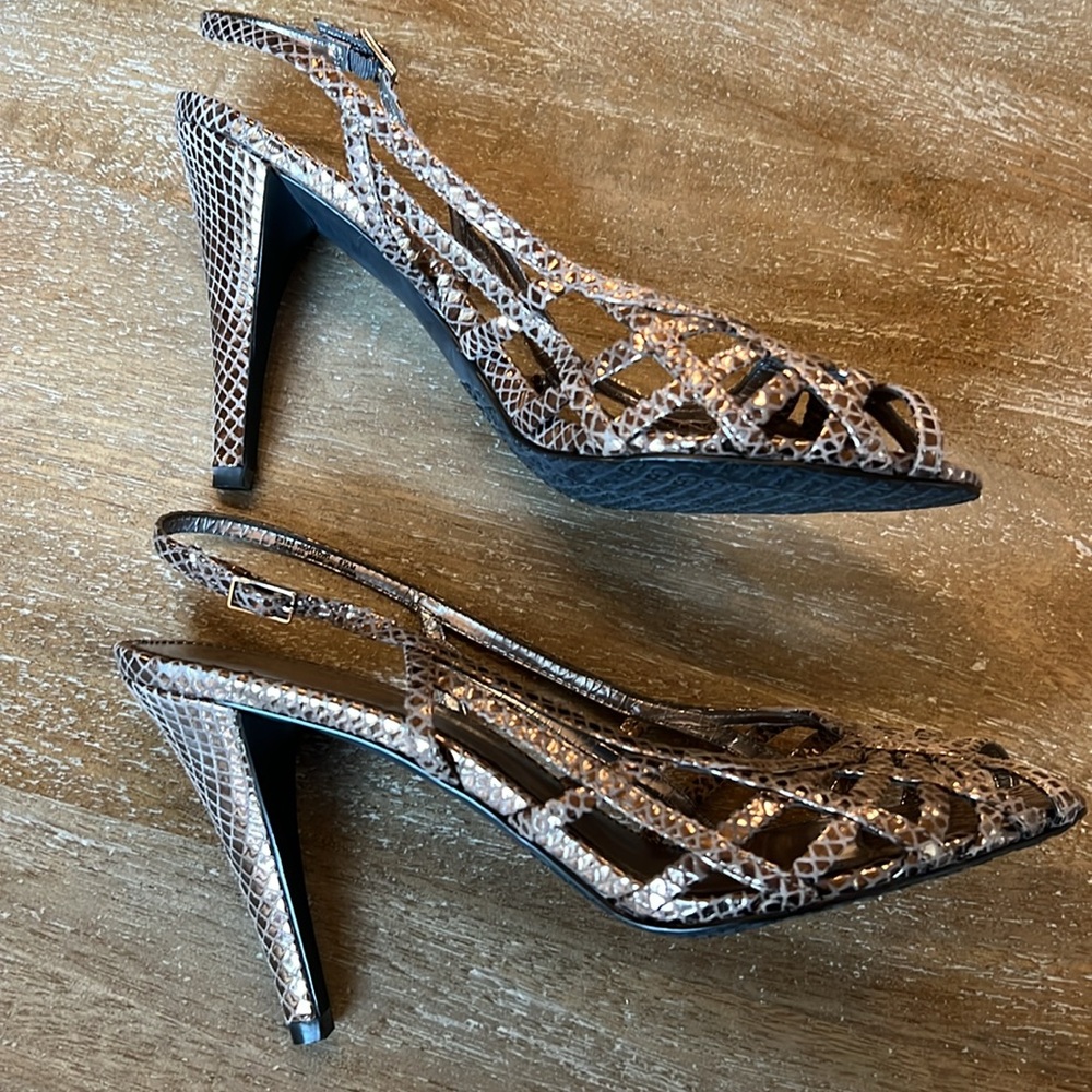 Calvin Klein Bronze Night Owl Slingback - Picture 6 of 9
